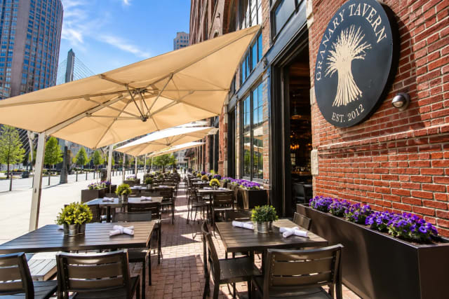 Patio at Granary Tavern