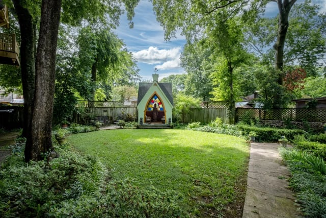 The Secret Crystal Garden at The Empress of Little Rock