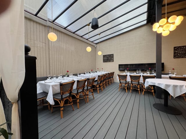 Upper Back Section at Isa Restaurant
