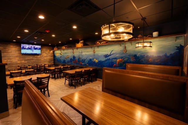 Rear Dining Room at PJ Lobster House