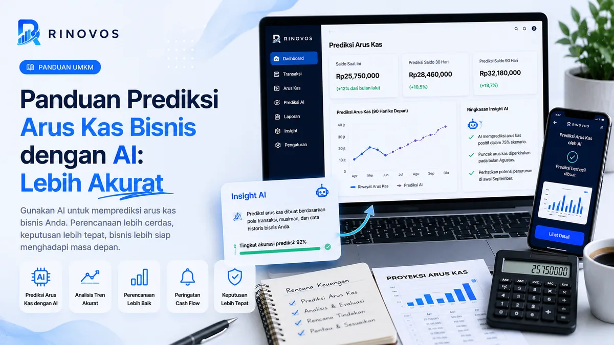Panduan Prediksi Arus Kas Bisnis dengan AI Lebih Akurat
