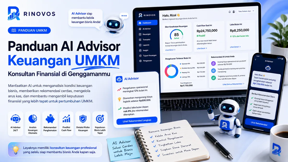 Panduan AI Advisor Keuangan UMKM Konsultan Finansial di Genggamanmu
