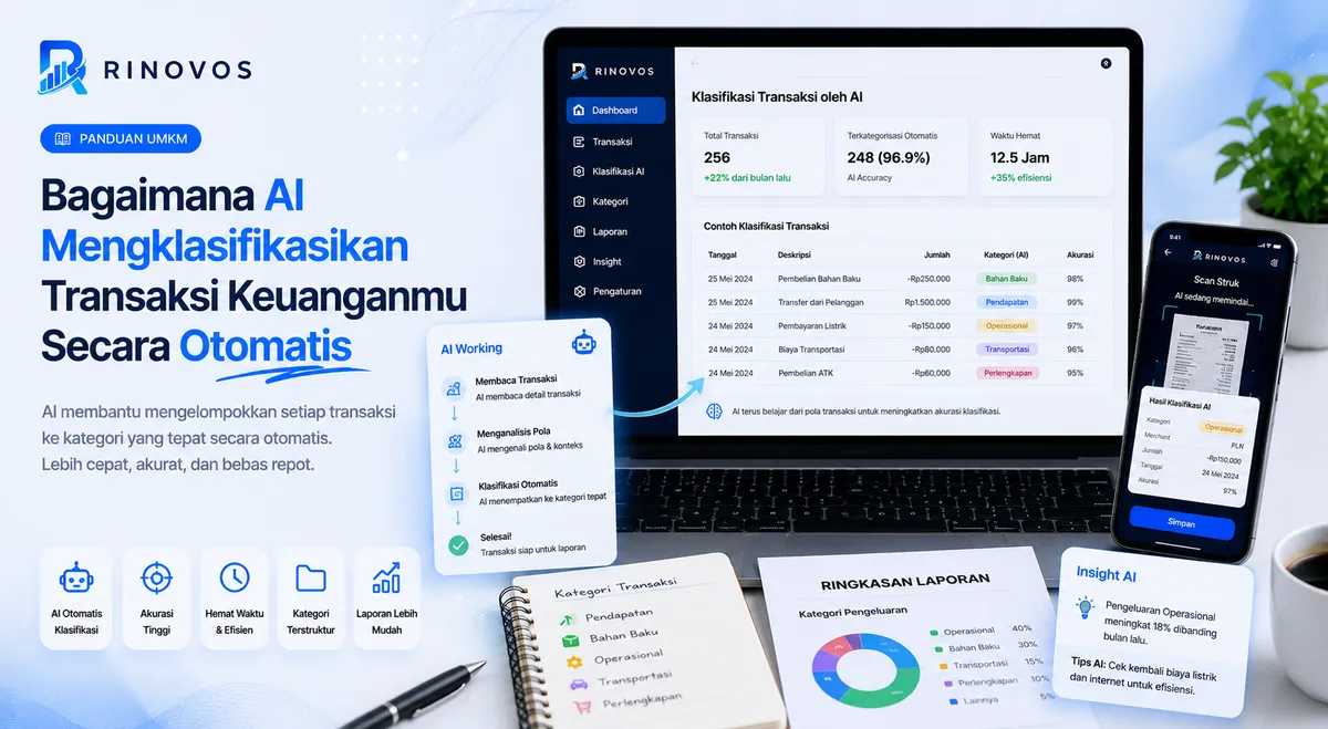 Bagaimana AI Mengklasifikasikan Transaksi Keuanganmu Secara Otomatis
