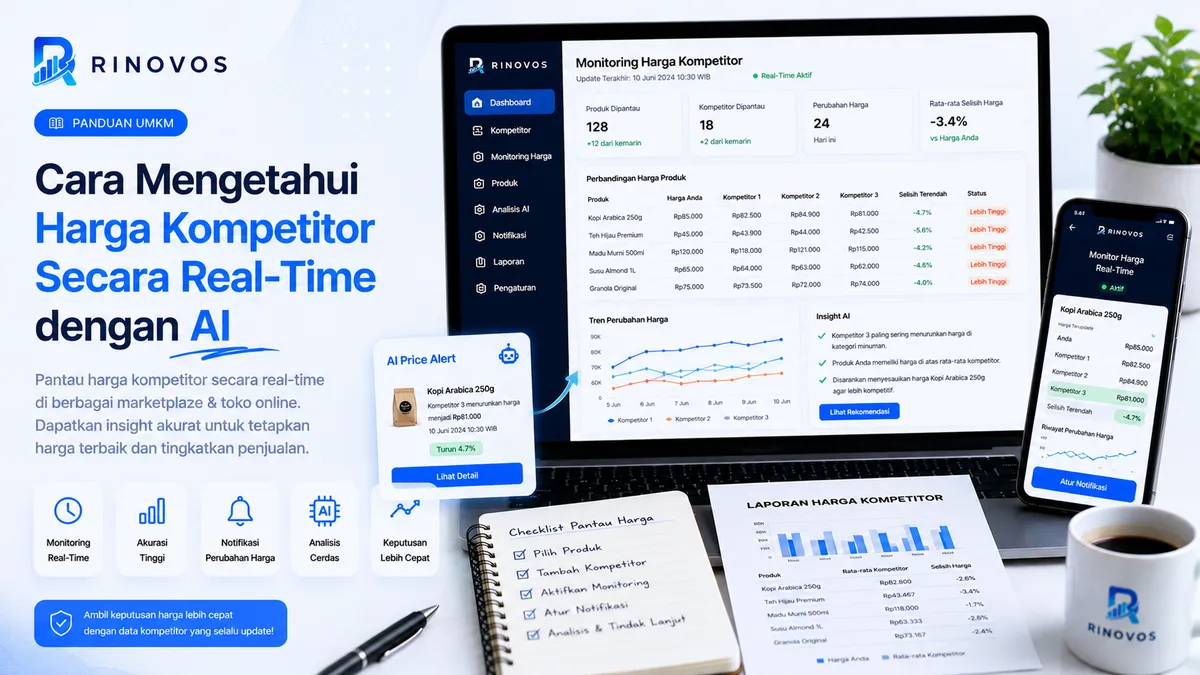 Cara Mengetahui Harga Kompetitor Secara Real-Time dengan