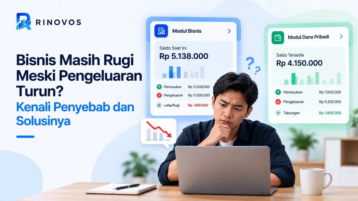 Panduan Cara mengatasi bisnis rugi Masih Meski Pengeluaran