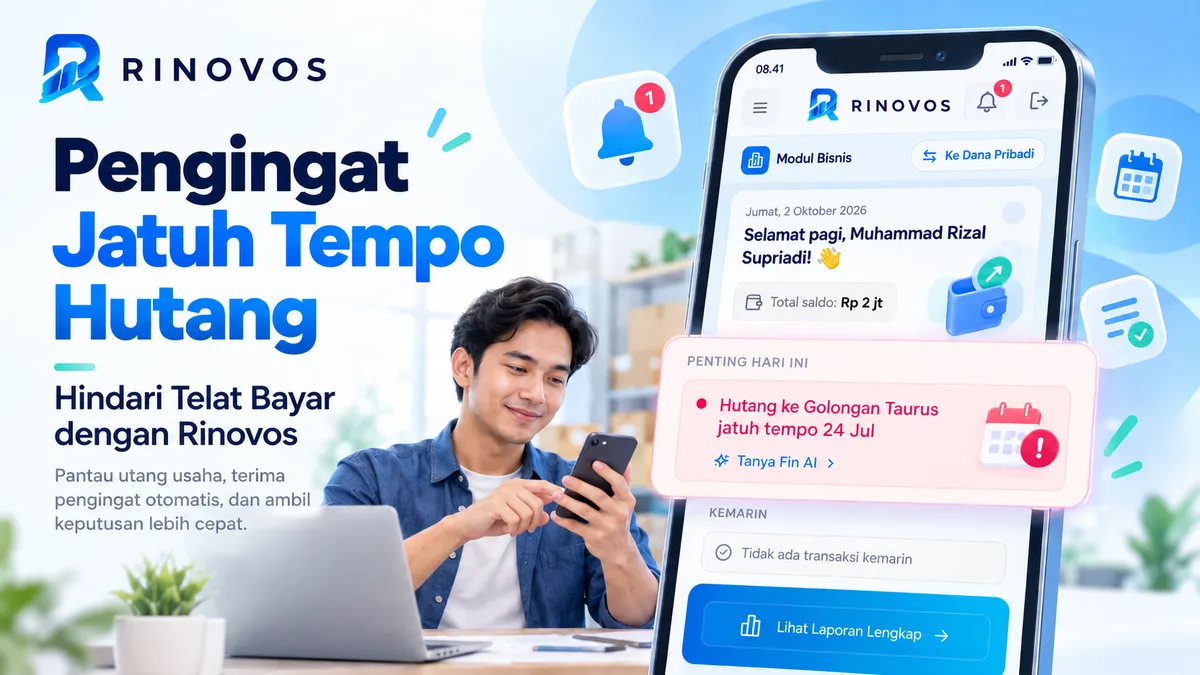 Panduan Aplikasi pengingat hutang Jatuh Tempo Hutang: