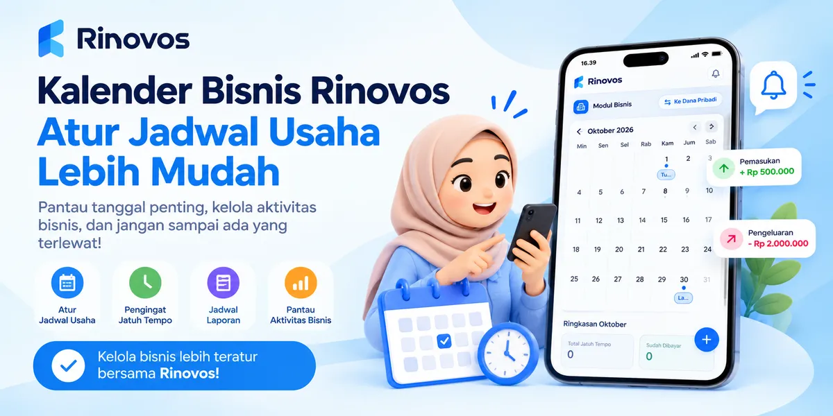Kalender Bisnis Rinovos: Atur Jadwal Usaha Lebih Mudah