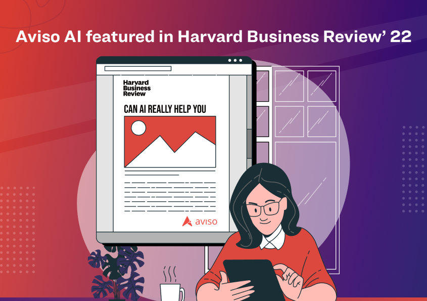 Aviso AI featured in Harvard Business Review’ 22