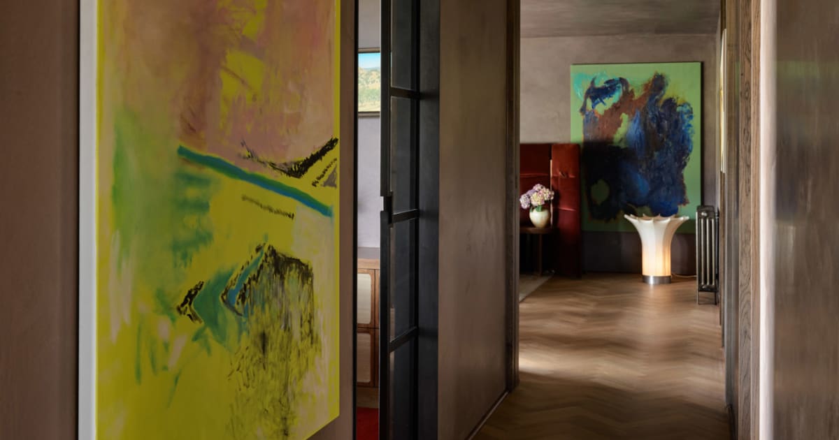 Interior Design: Hallway Art Collection with Wood | Feel Design
