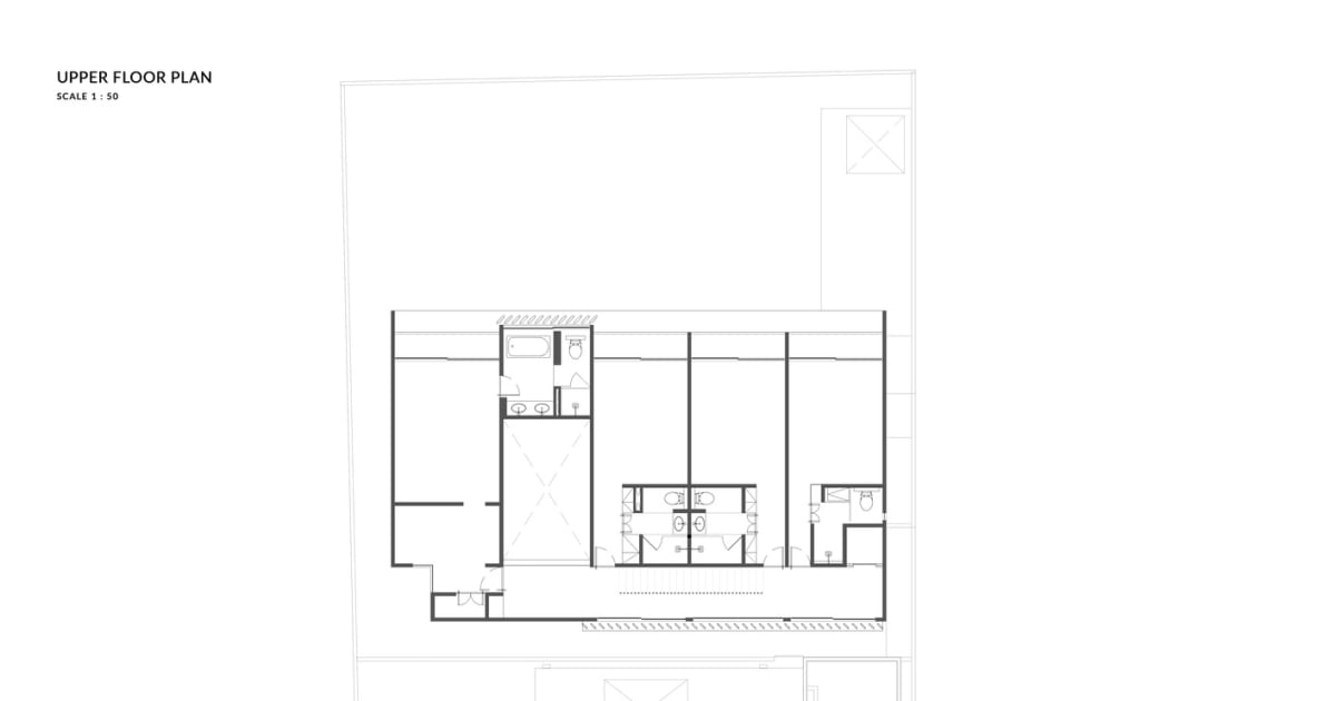 Modern House Upper Floor Plan | Feel Design