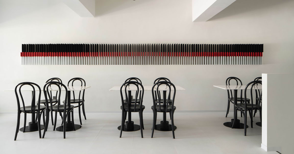 Minimalist Restaurant Metal Interior | Feel Design