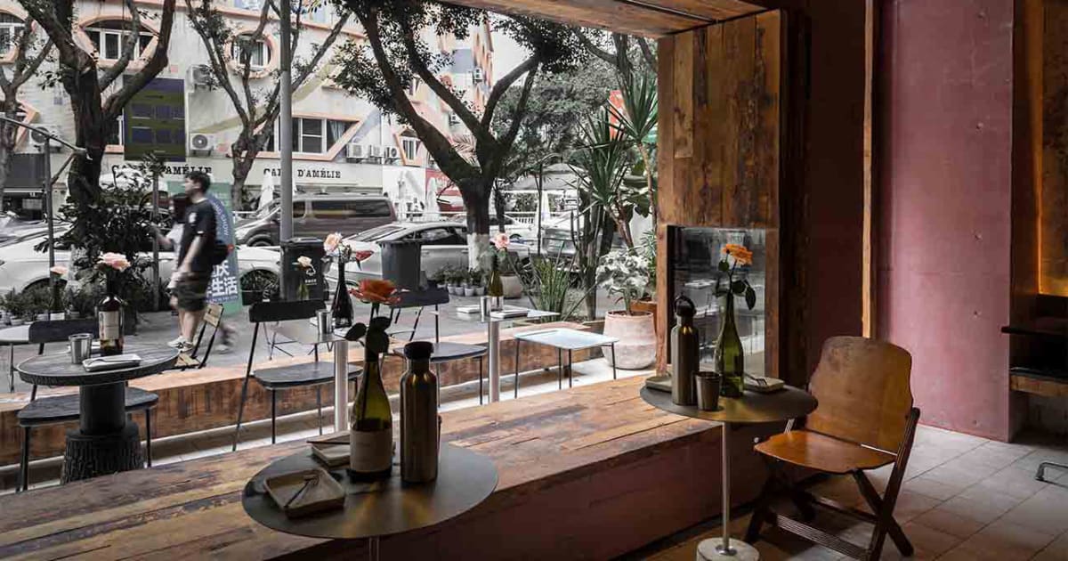 Cafe Interior Design with Wood | Feel Design