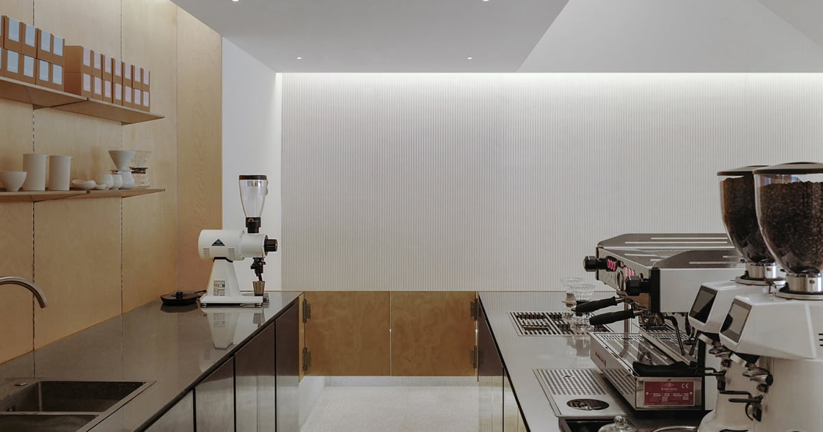 Minimalist Coffee Shop Interior with Wood | Feel Design