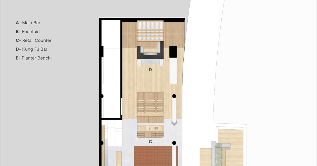 Industrial Commercial Interior Floor Plan | Feel Design