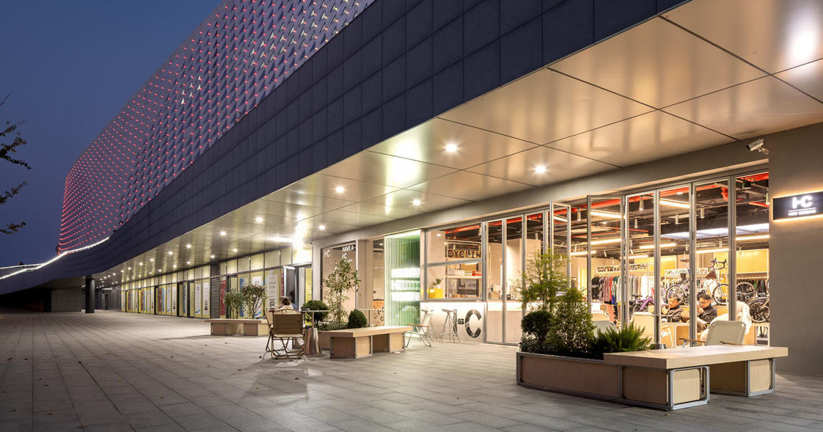 Cladding Storefrint Modern Retail Storefront with Metal Cladding | Feel Design