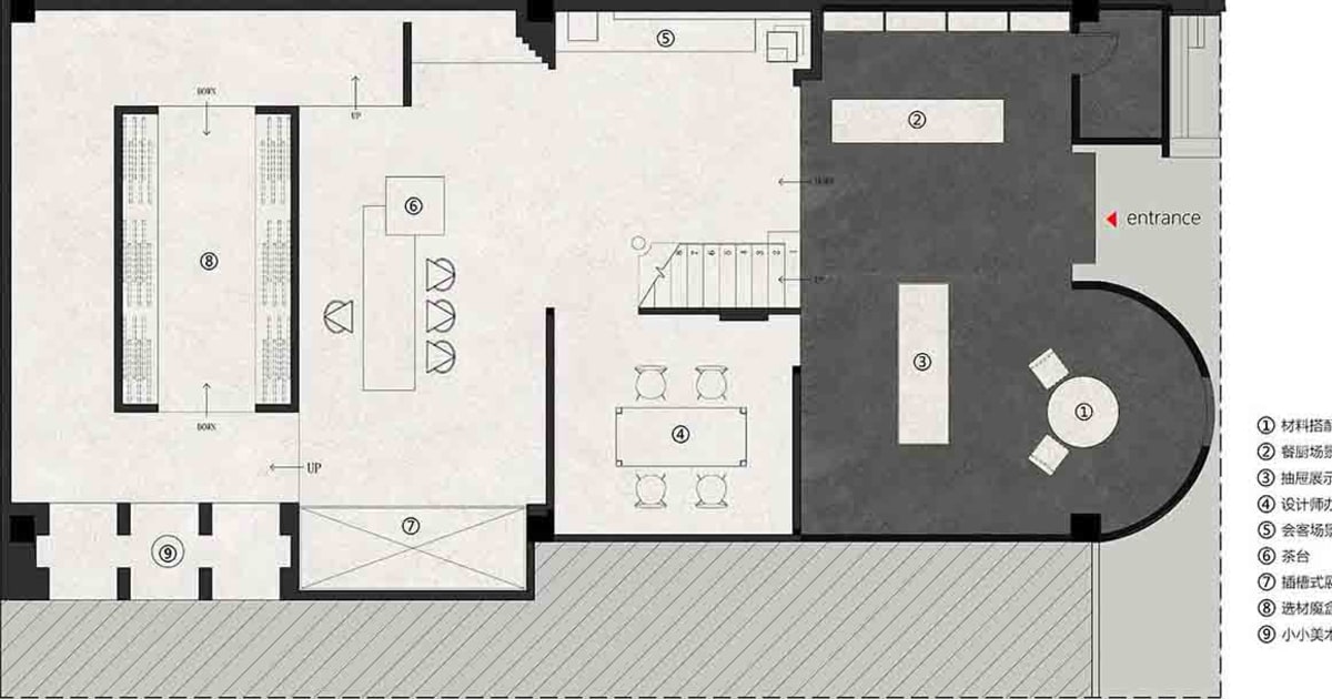 Modern Office Floor Plan | Feel Design