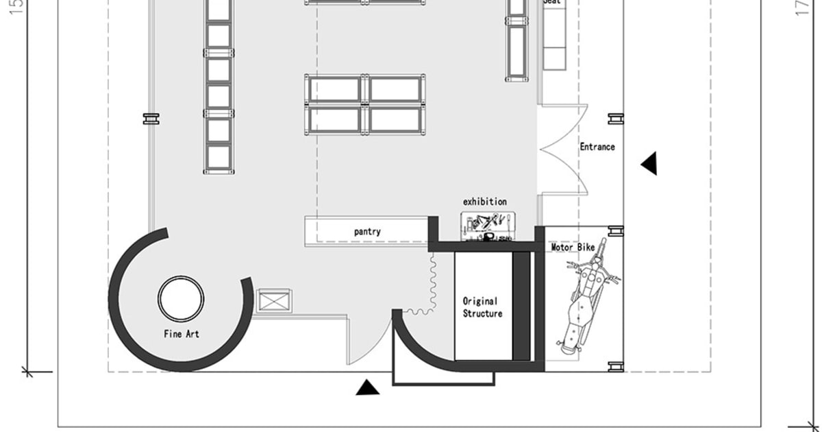 Neutral Color Store Interior Layout Plan | Feel Design