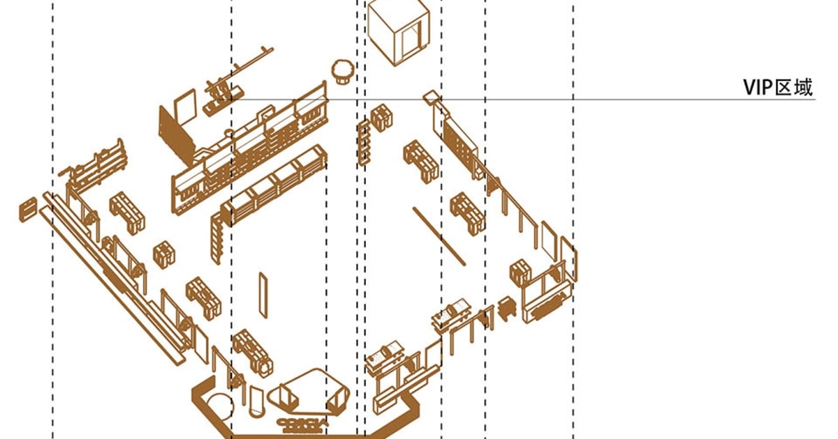 Industrial Event Space Floor Plan | Feel Design