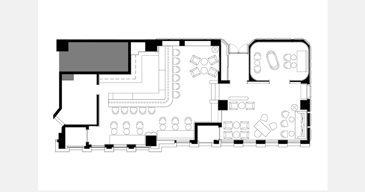 Modern Restaurant Interior Plan | Feel Design