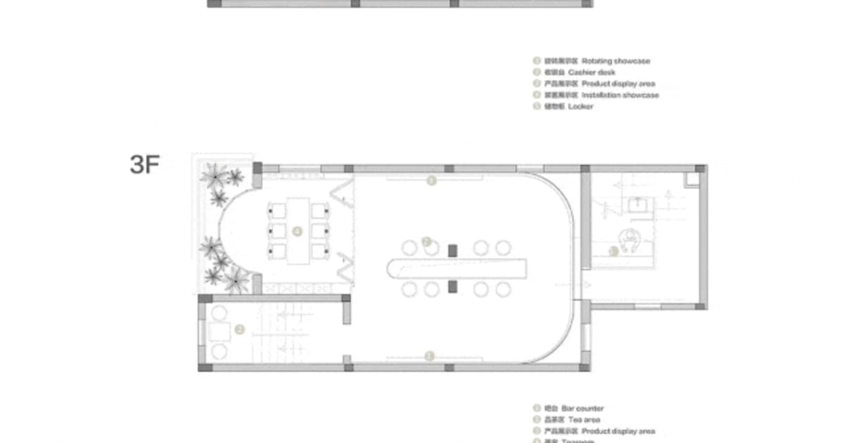 Commercial Space Interior Floor Plan | Feel Design