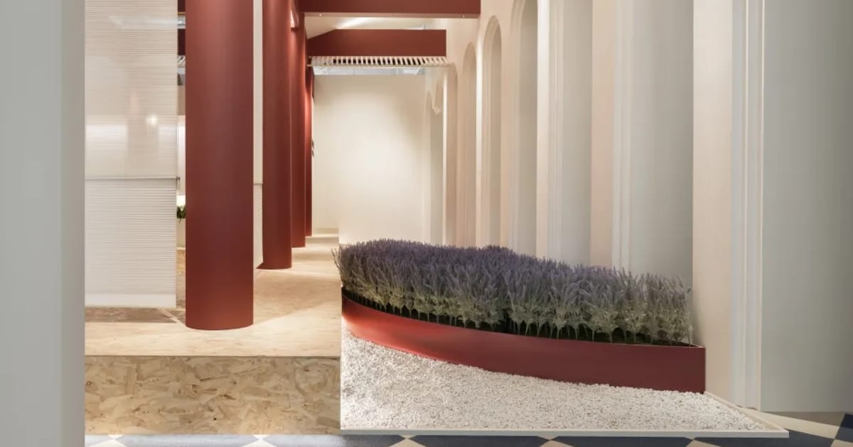 Modern Interior Lighting Concrete Corridor | Feel Design