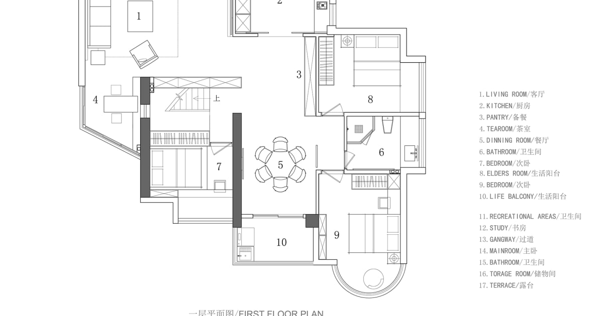 Modern Residential Floor Plan | Feel Design