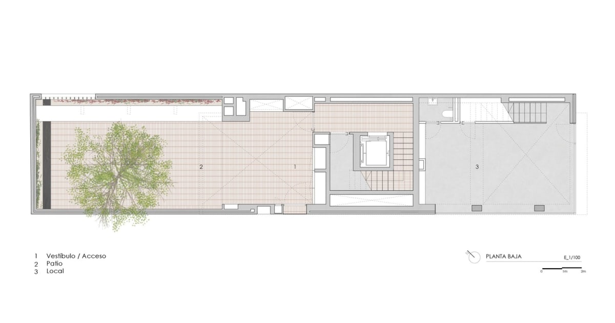 Modern Architecture Building Floor Plan Featuring | Feel Design