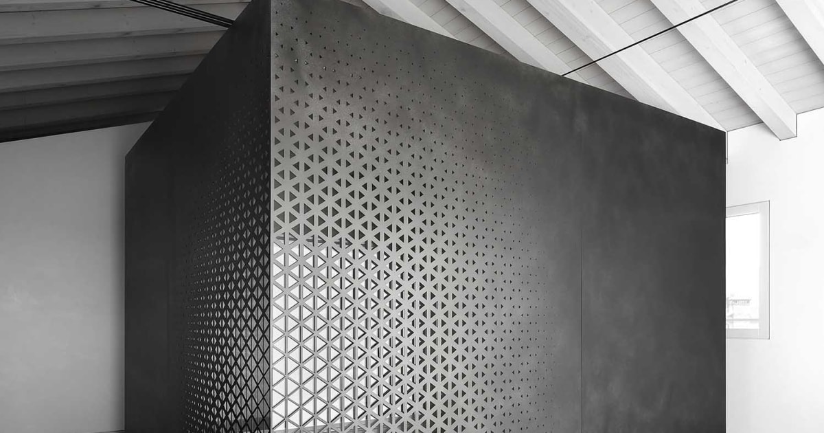 Steel Box Interior Modern Black Metal Box Interior | Feel Design