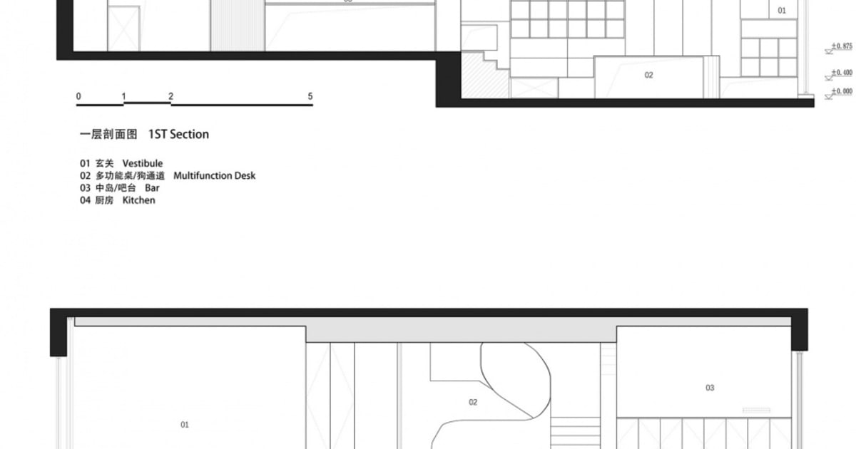 Modern Interior Floor Plan - White Box | Feel Design