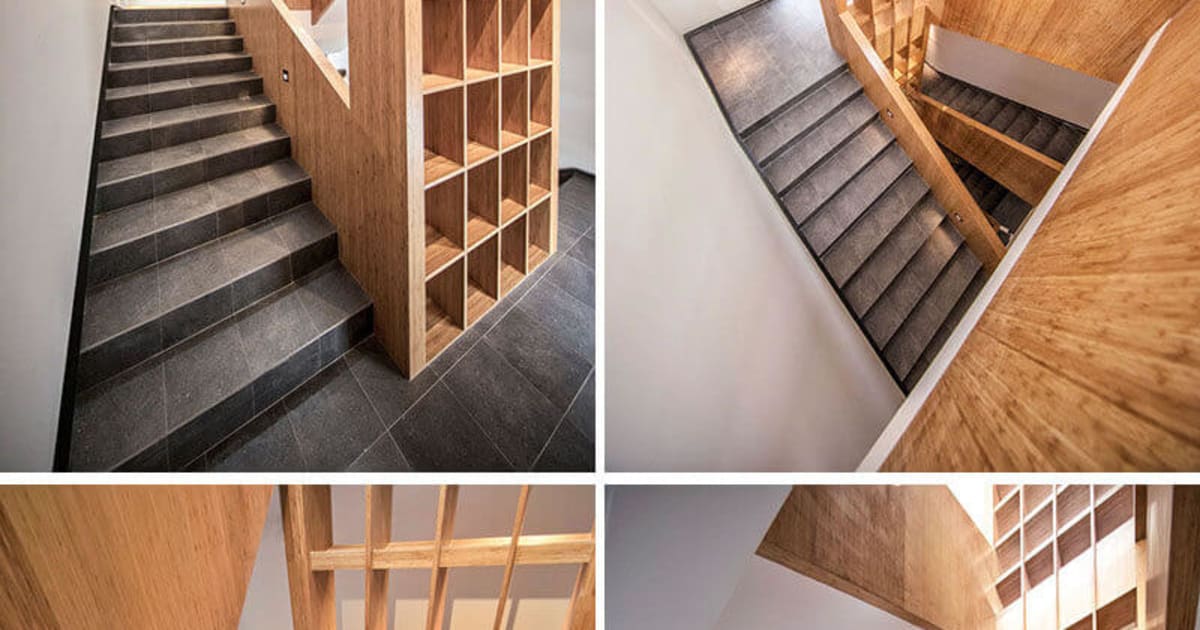 Modern Wood Staircase Interior Design | Feel Design
