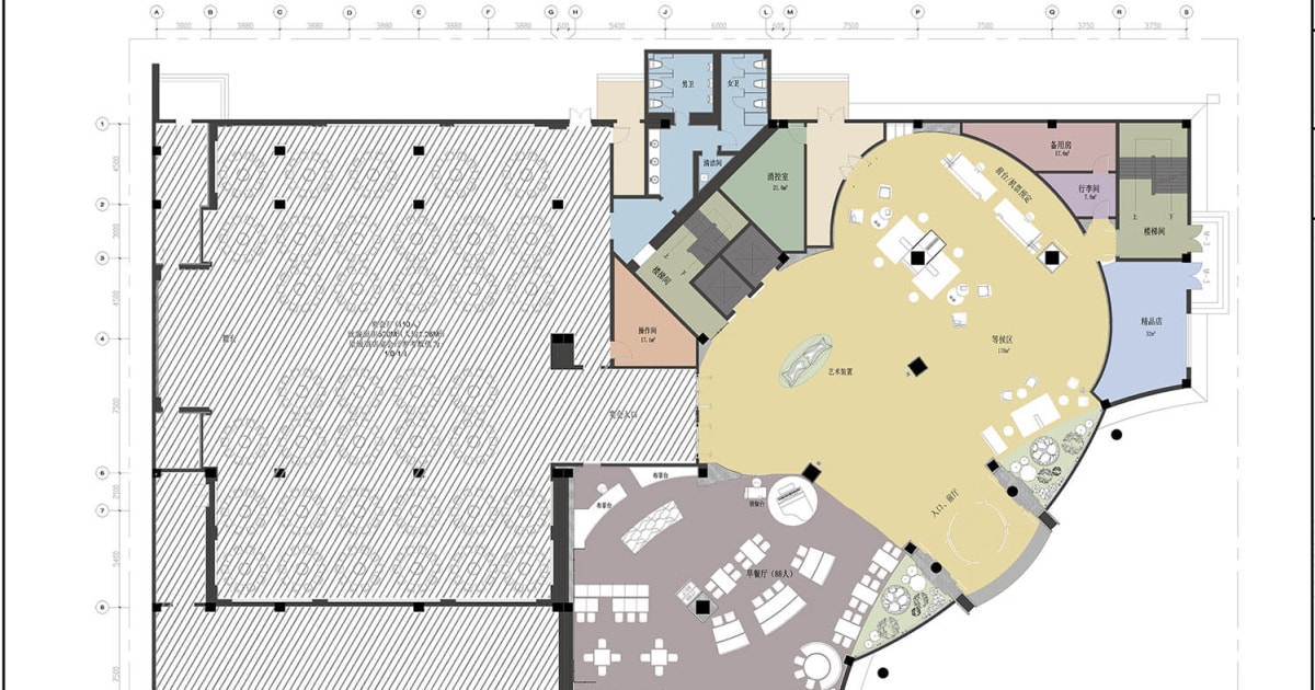 Commercial Space Floor Plan | Feel Design