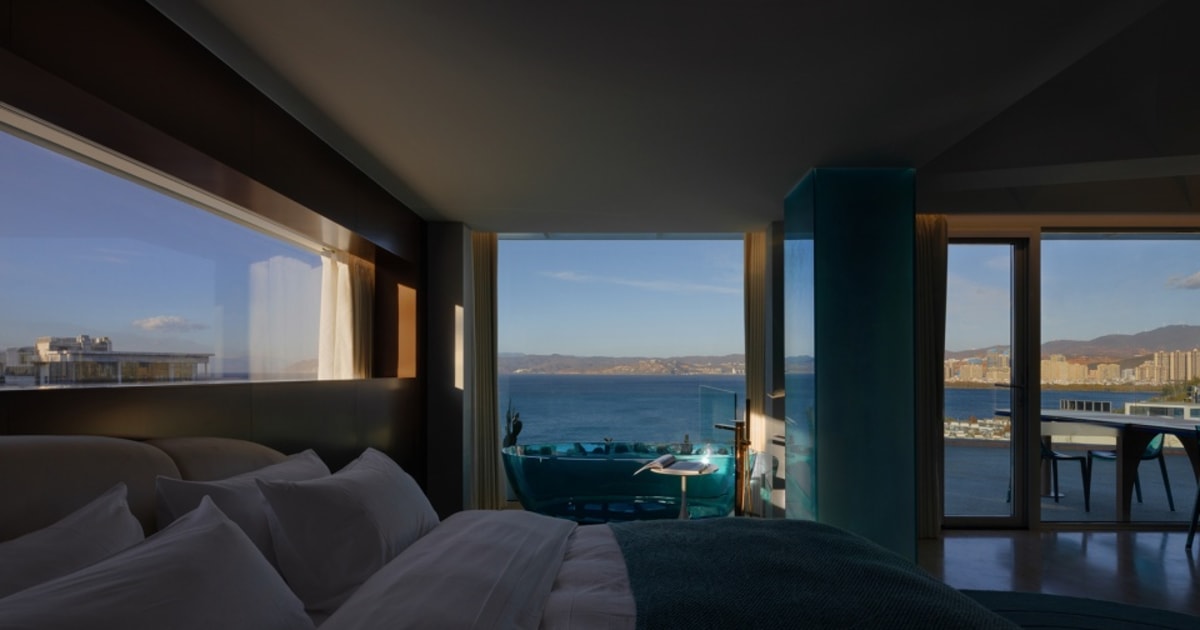 Hotel Room Interior Design Showcasing Glass View | Feel Design