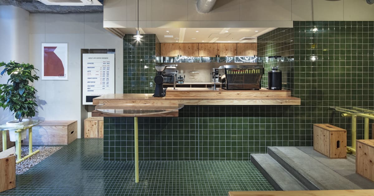 Industrial Coffee Shop Counter | Feel Design | Feel Design