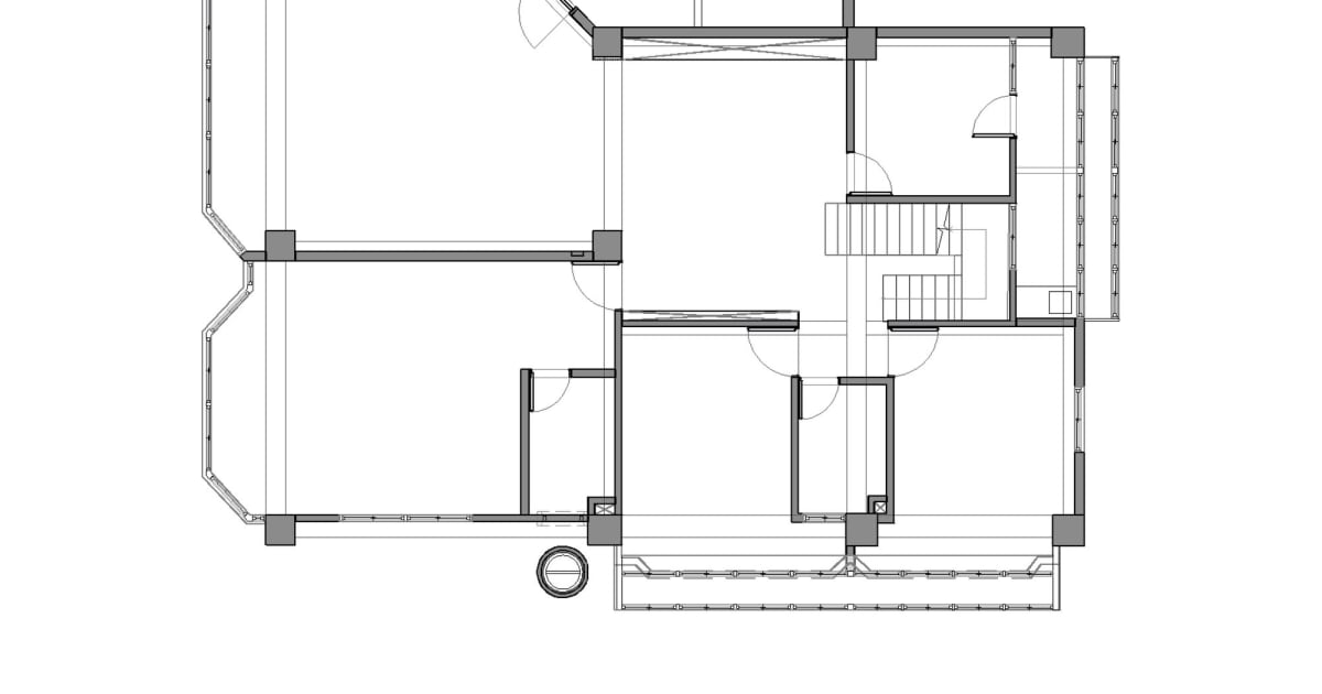 Modern Home Floor Plan with White Walls | Feel Design