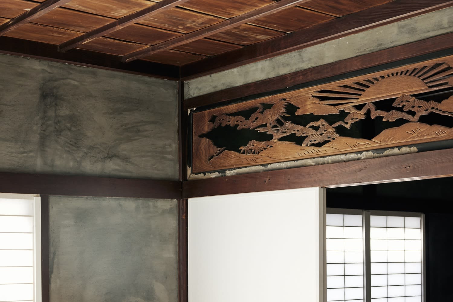 自然素材を使った日本風のモダンインテリア