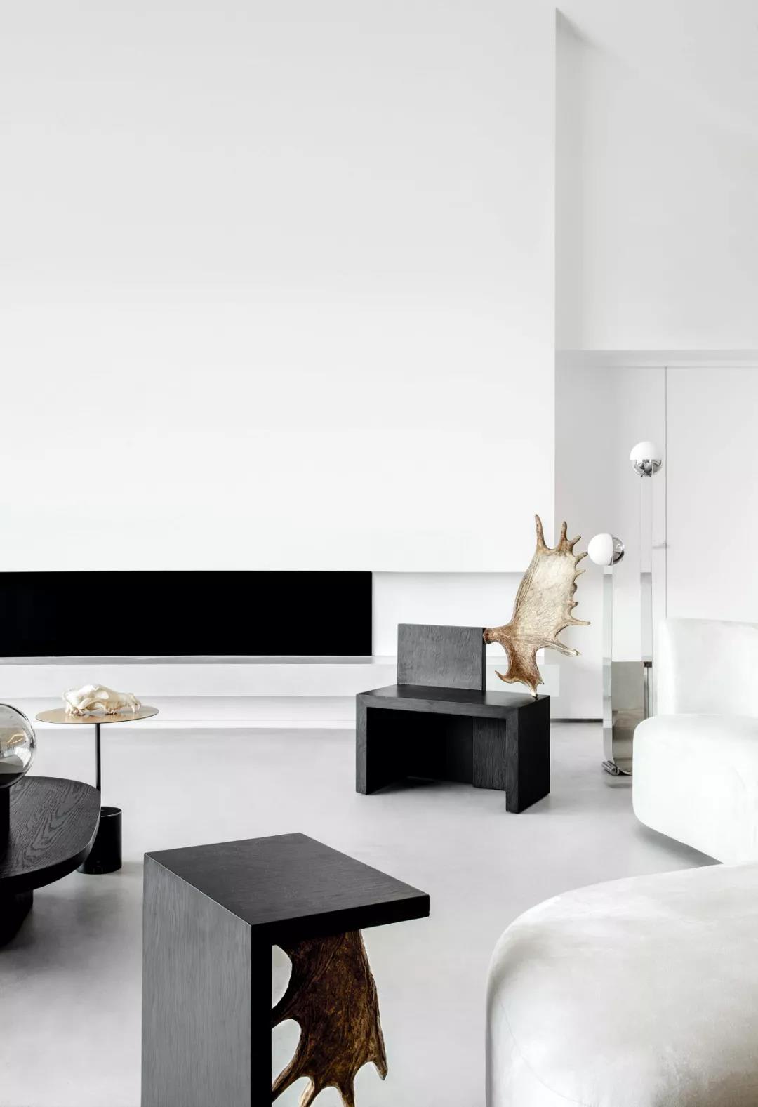 Scandinavian modern interior clean design minimal furniture