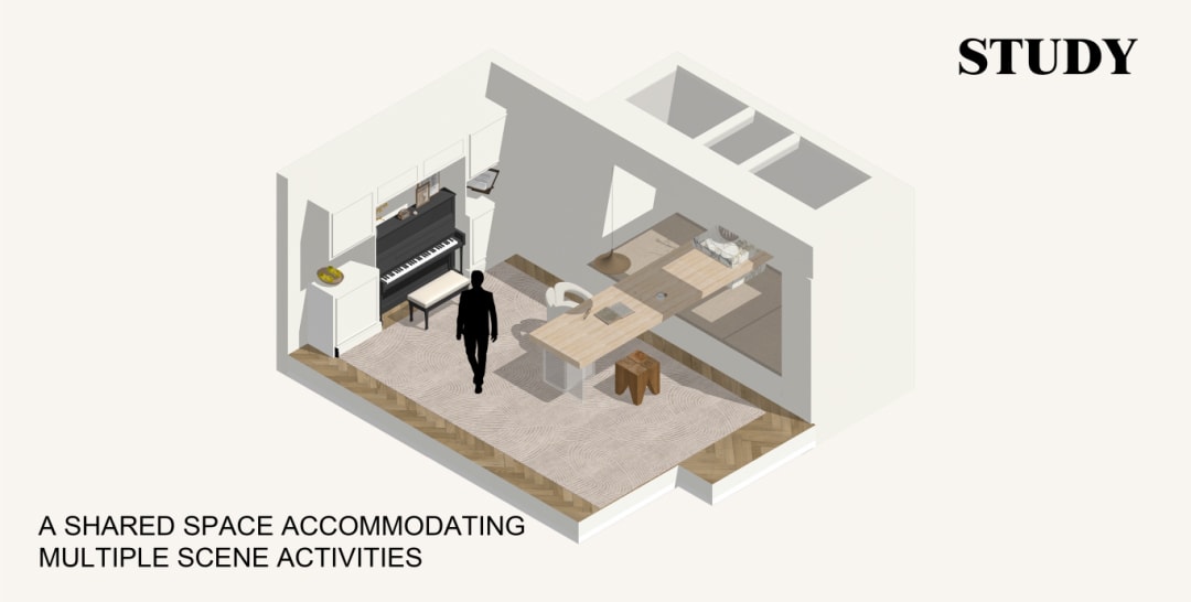 모던 원룸 공간분리 인테리어 사례