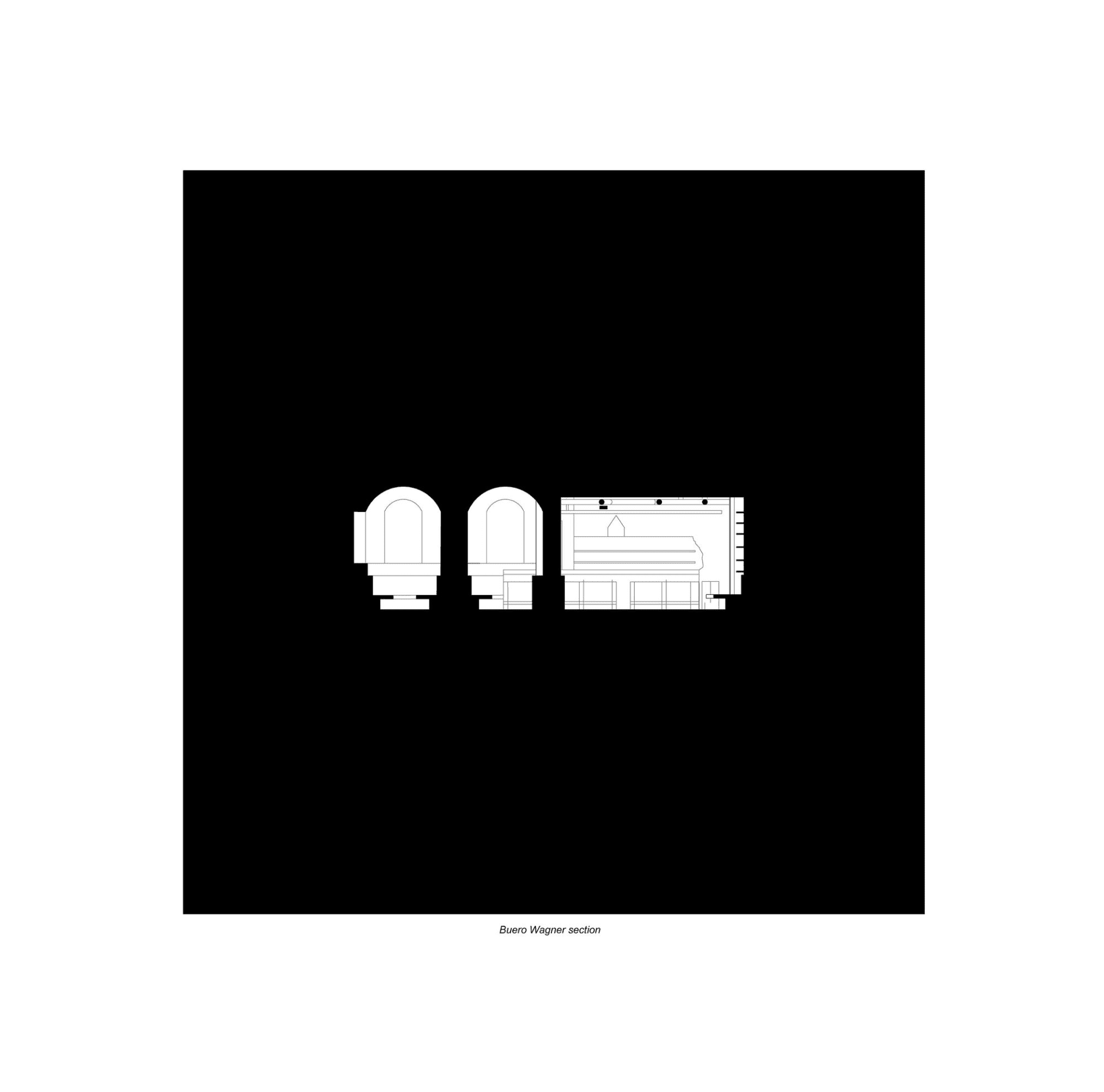 Schematic plan of Buero Wagner