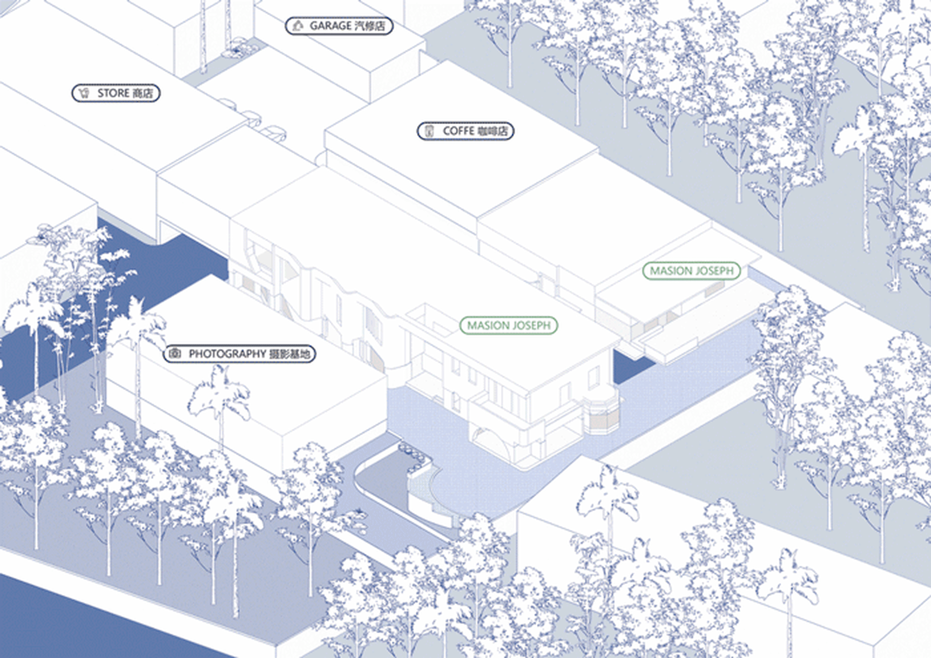 Chic Floor Plan Concept 4