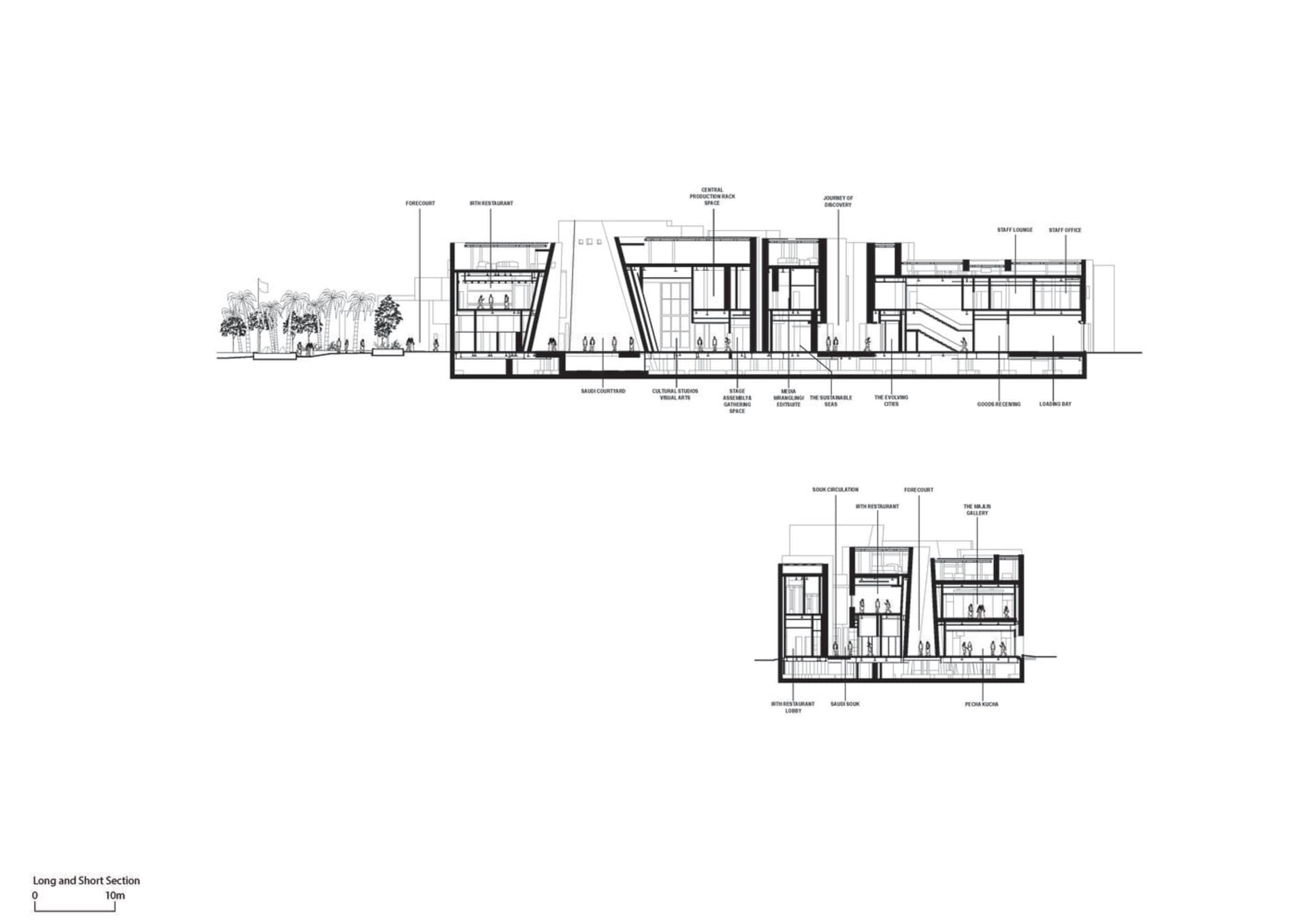 Detailed architectural blueprint showcasing the interior design of a building.