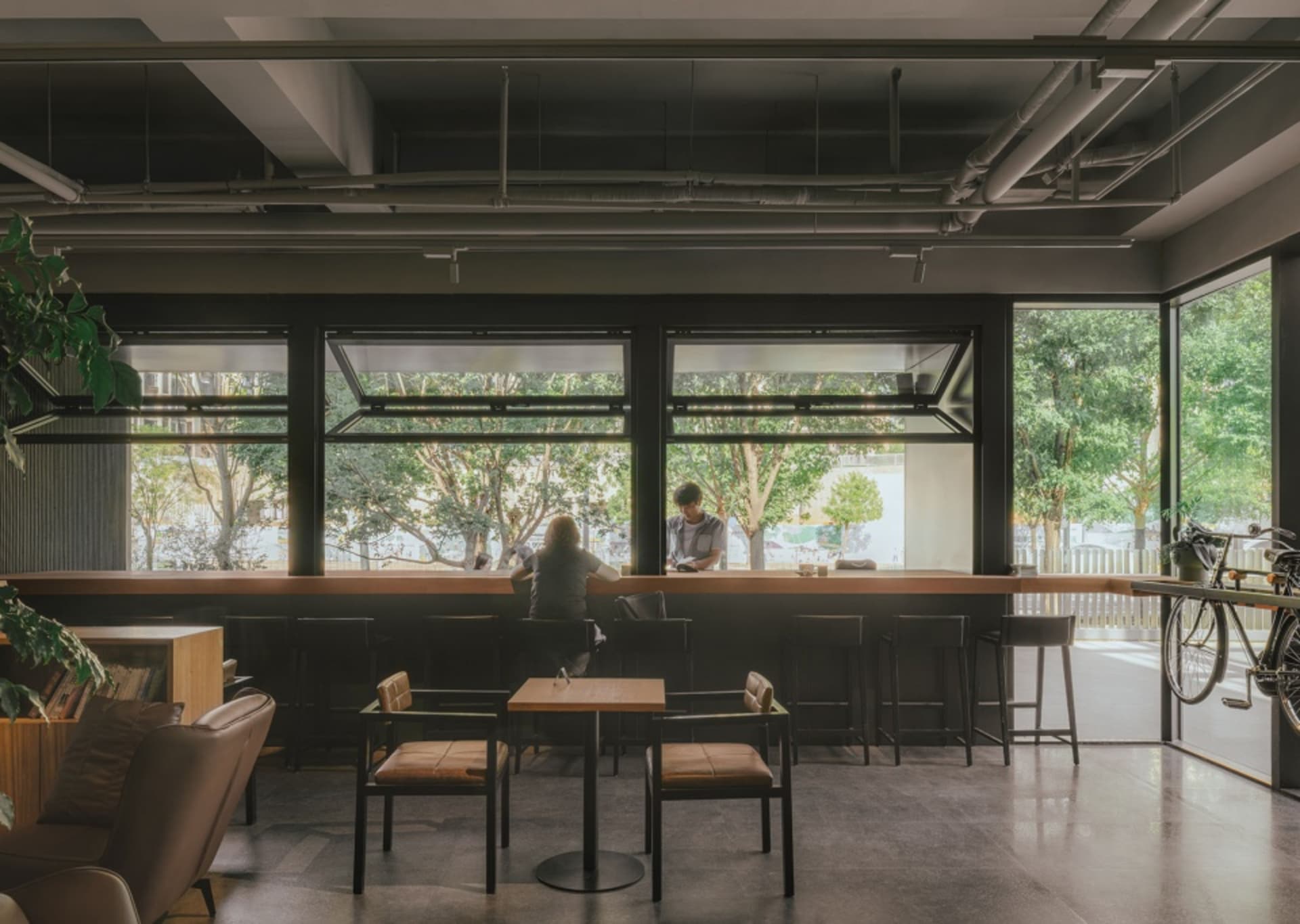 Contemporary Cafe Interior 1