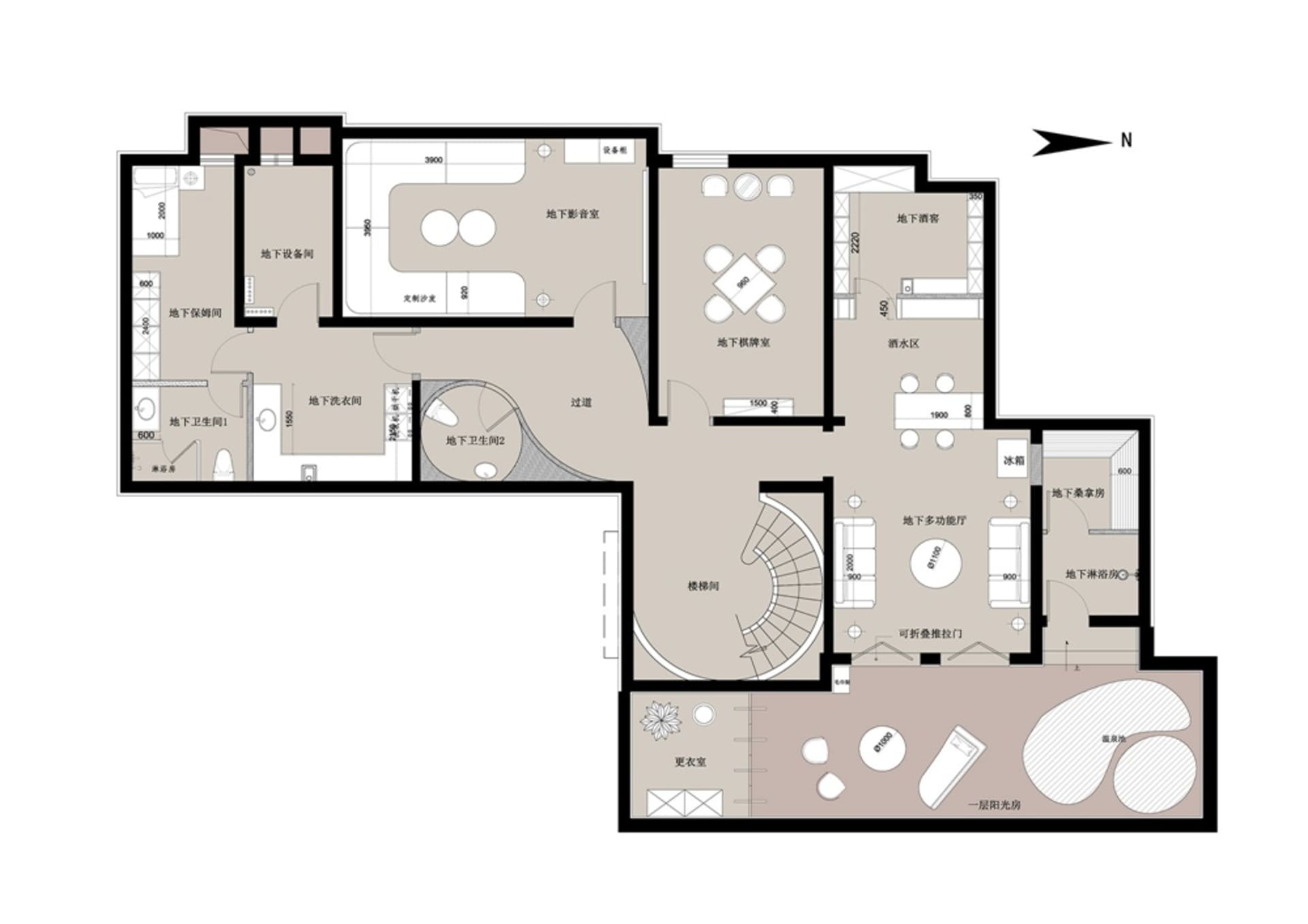 Modern Apartment Floor Plan | Feel Design