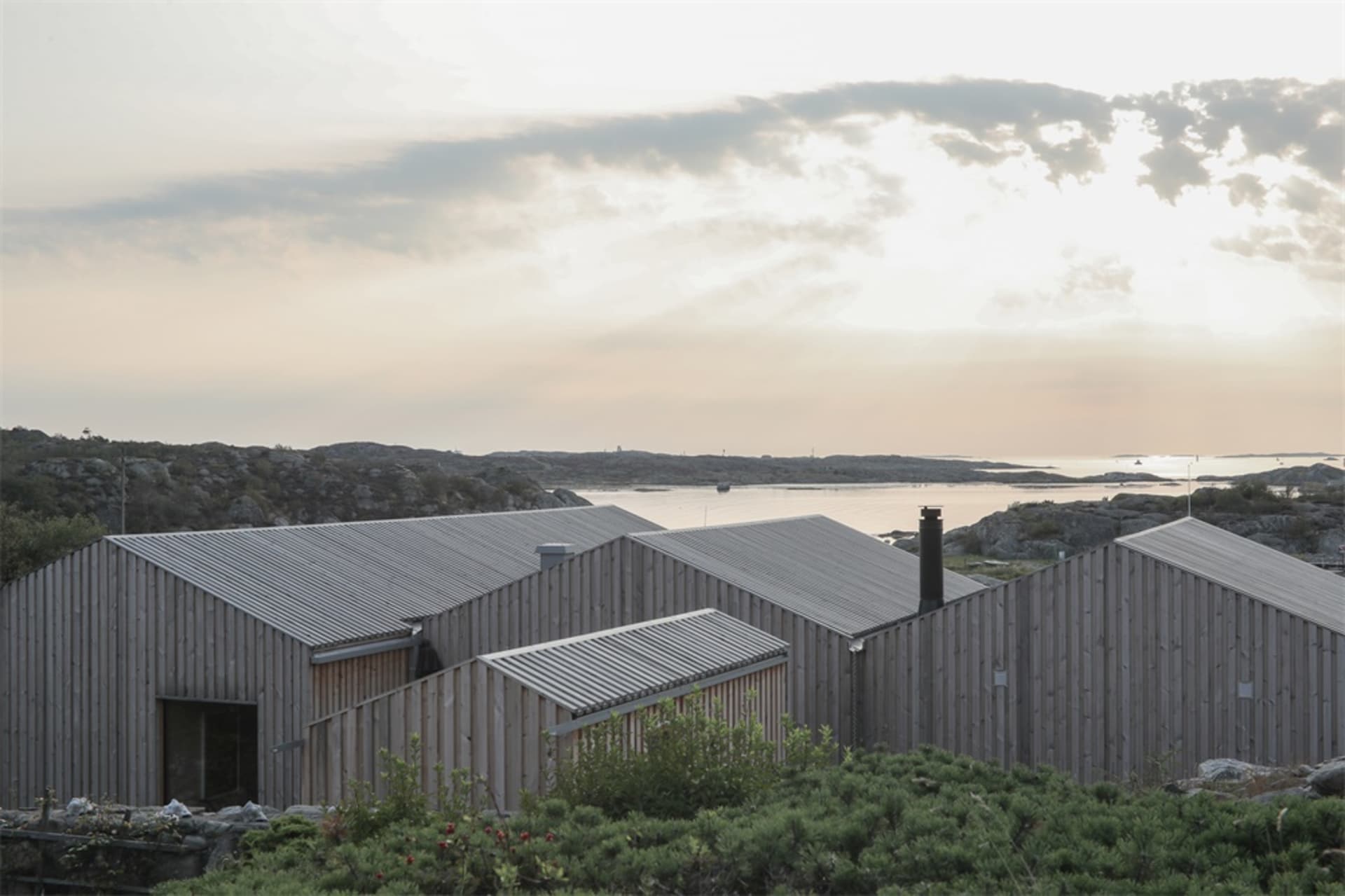 Modern Architecture featuring wooden structures