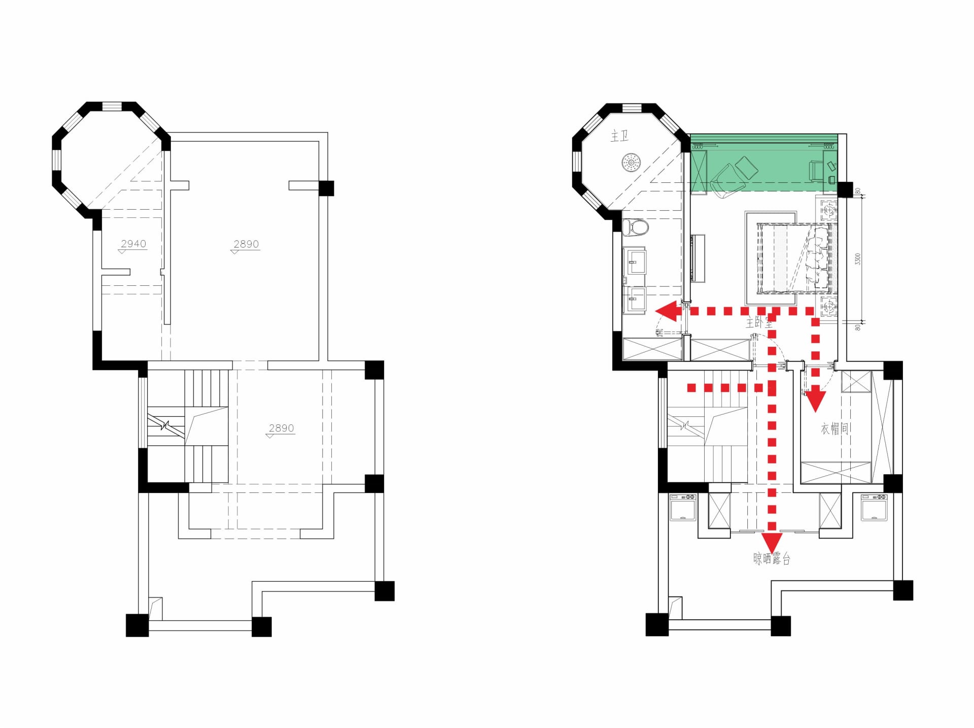 Detailed architectural floor plan with measured dimensions and labeled rooms.