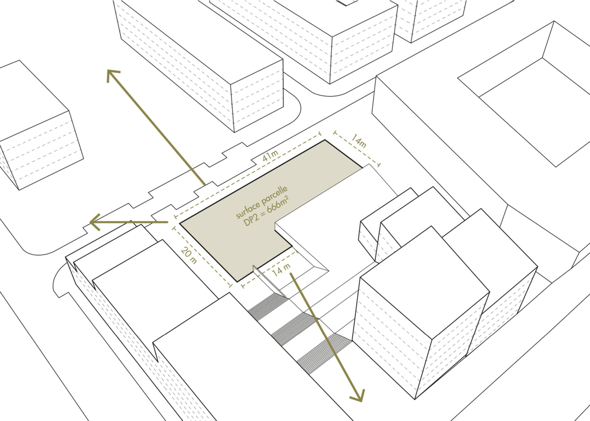 A technical drawing of an architectural floor plan with dimensions and measurements.