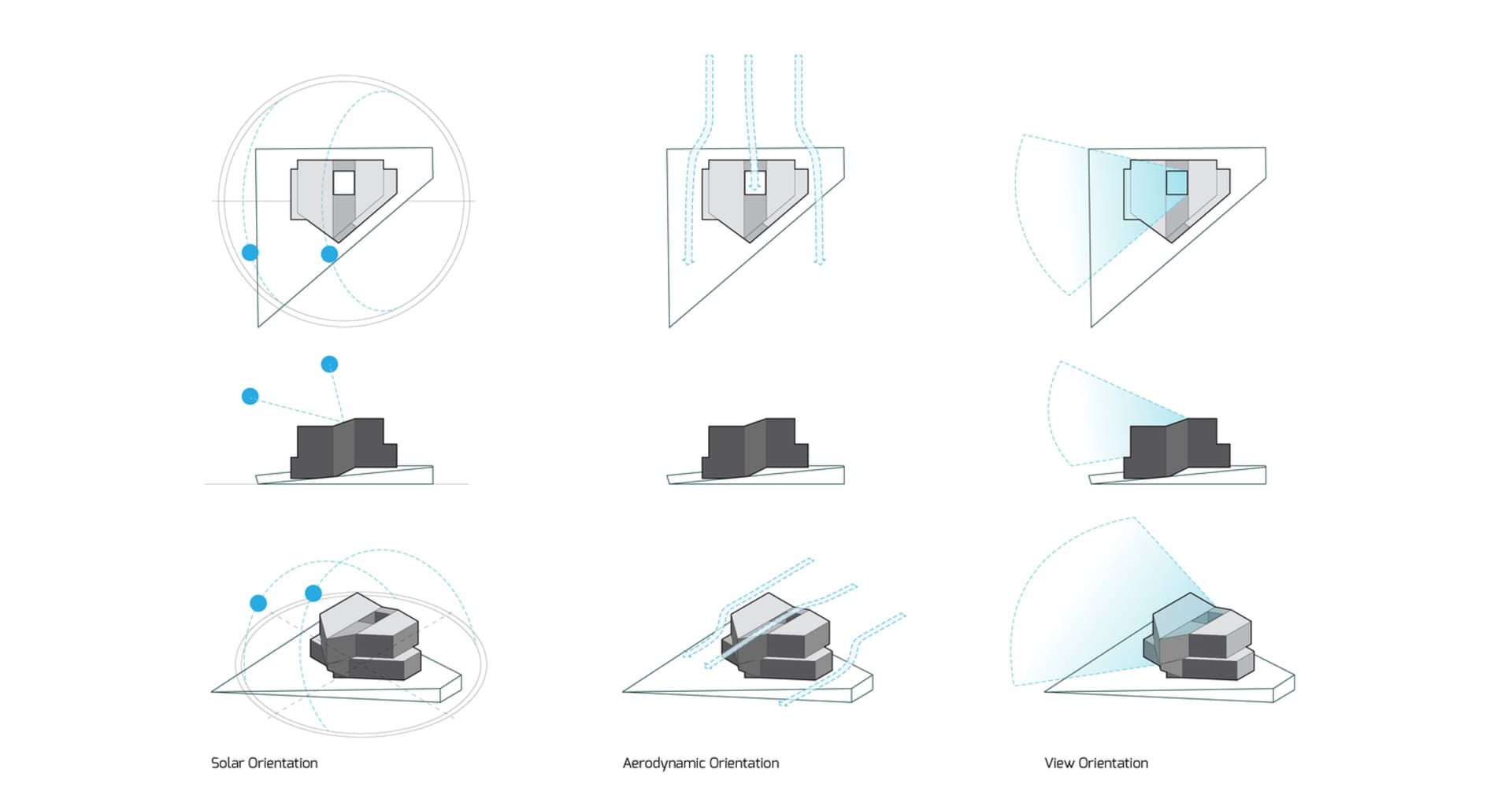 Engineering blueprints showing architectural plans and diagrams