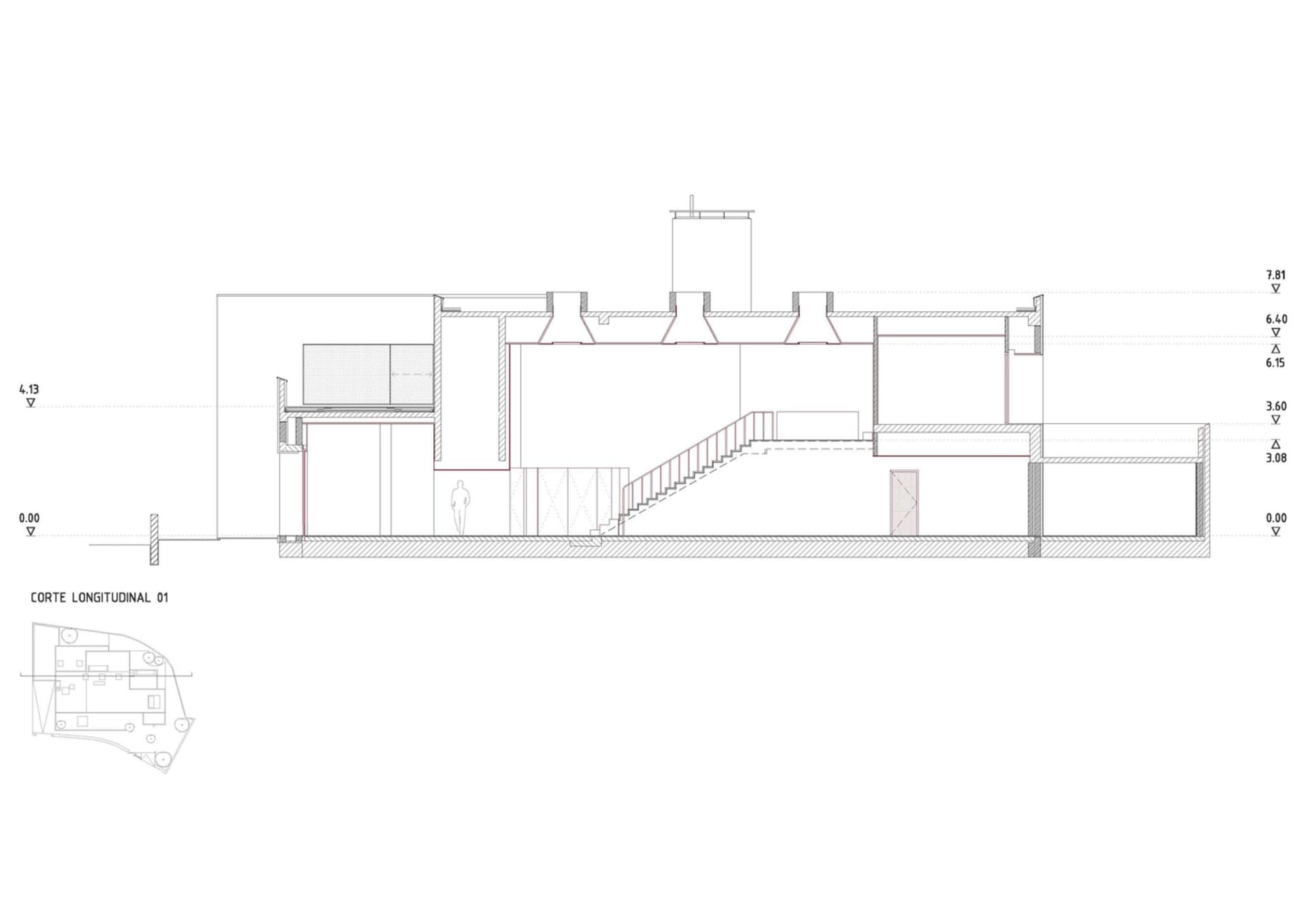 A modern bedroom floor plan showing the layout and dimensions of the room.