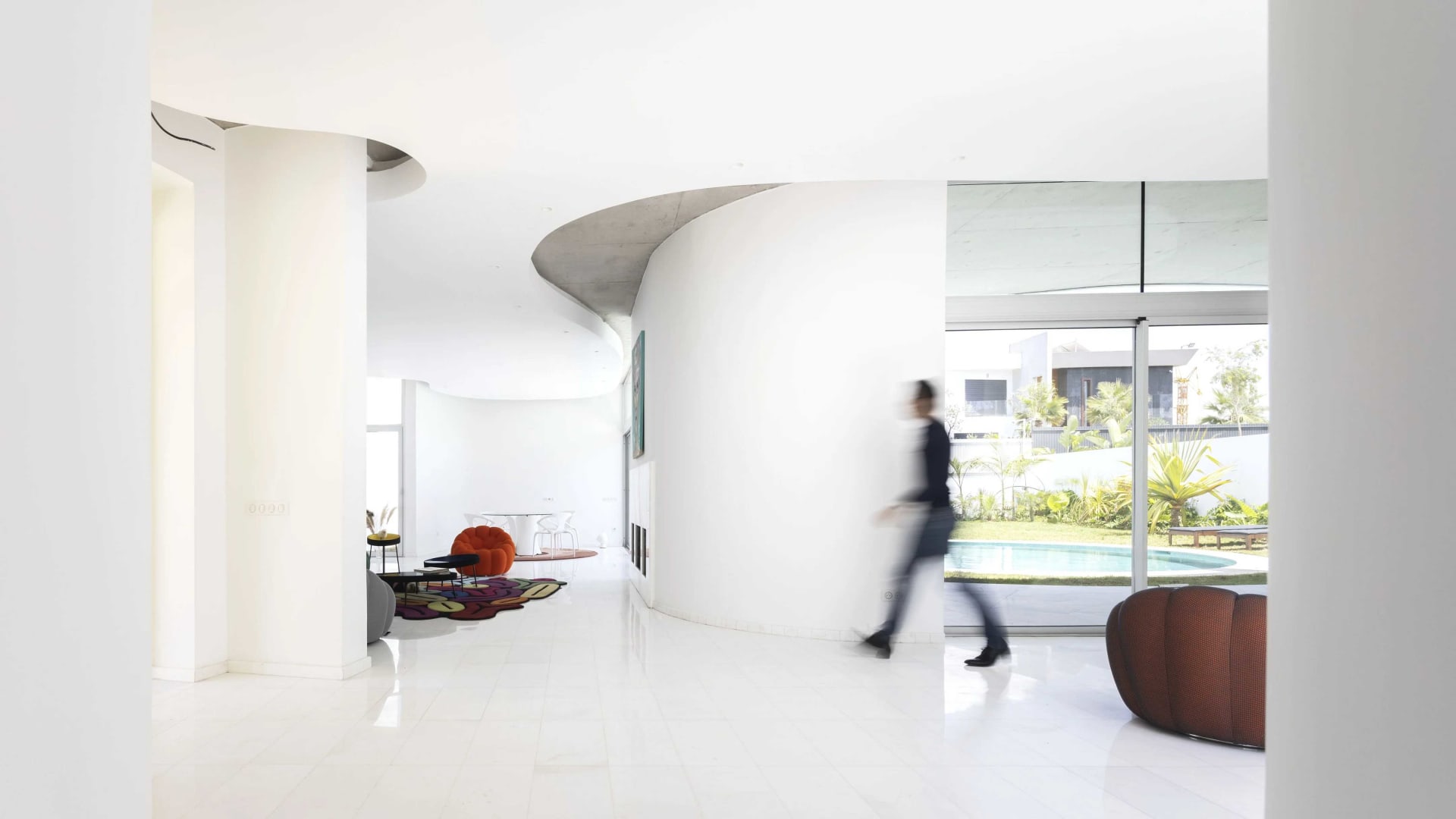 Contemporary Living Room Space 1