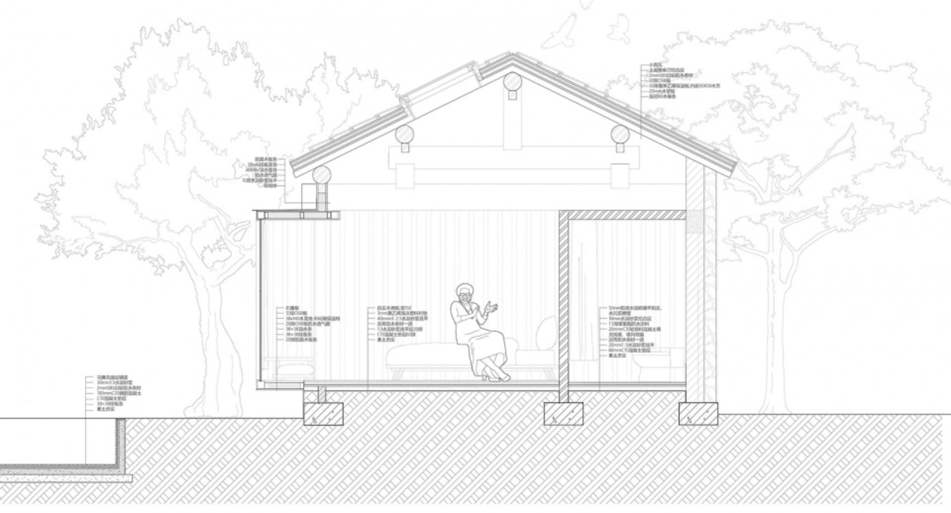 An eco-friendly interior design featuring sustainable materials and practices.