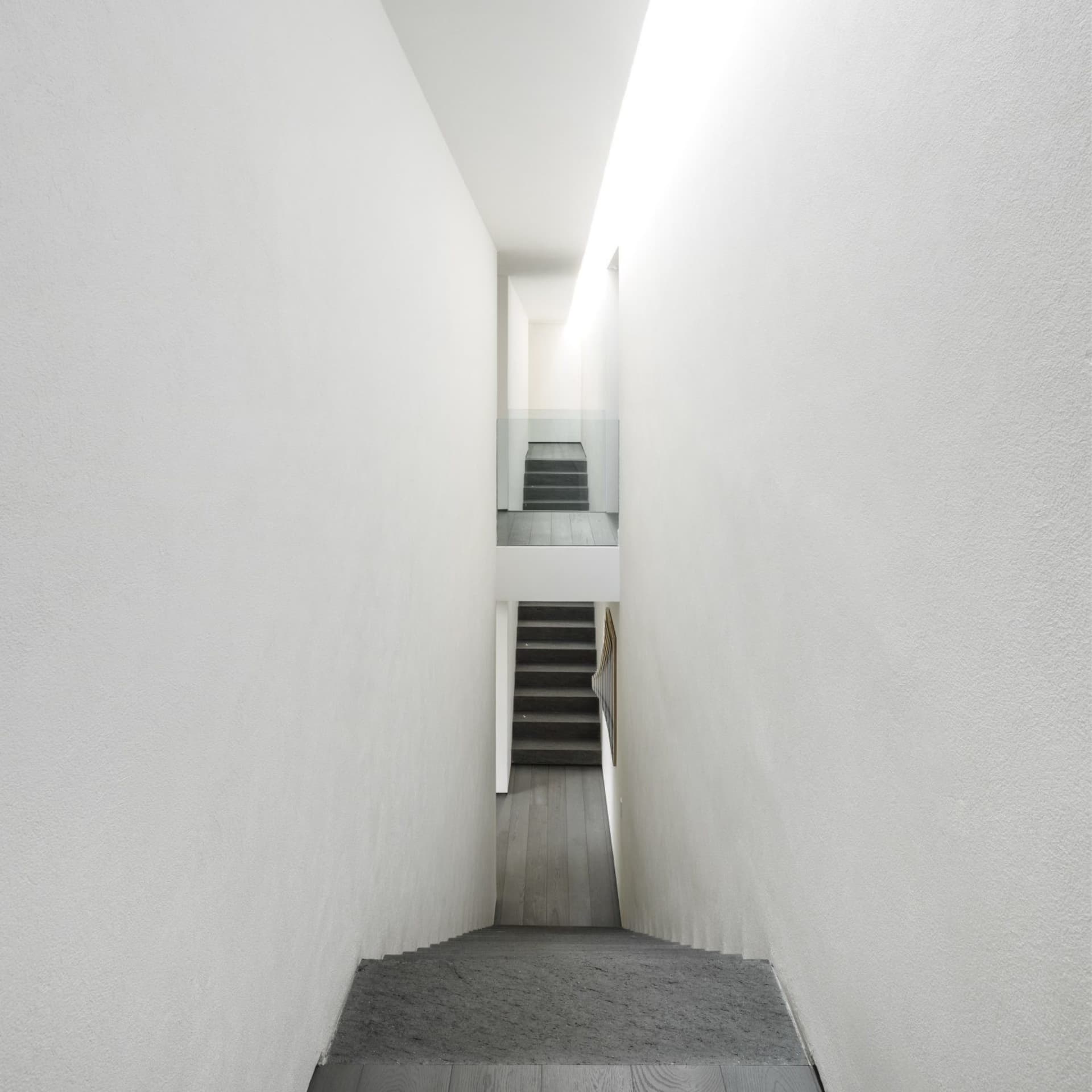 Minimalist staircase interior design space